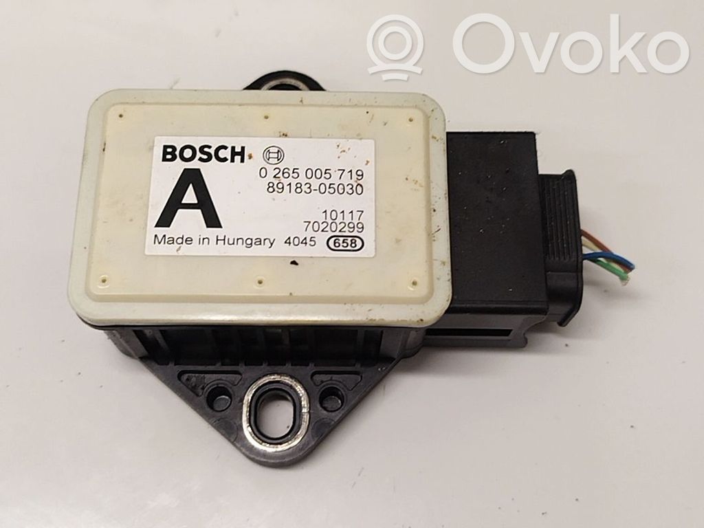 Toyota Avensis T270 Sensore di imbardata accelerazione ESP