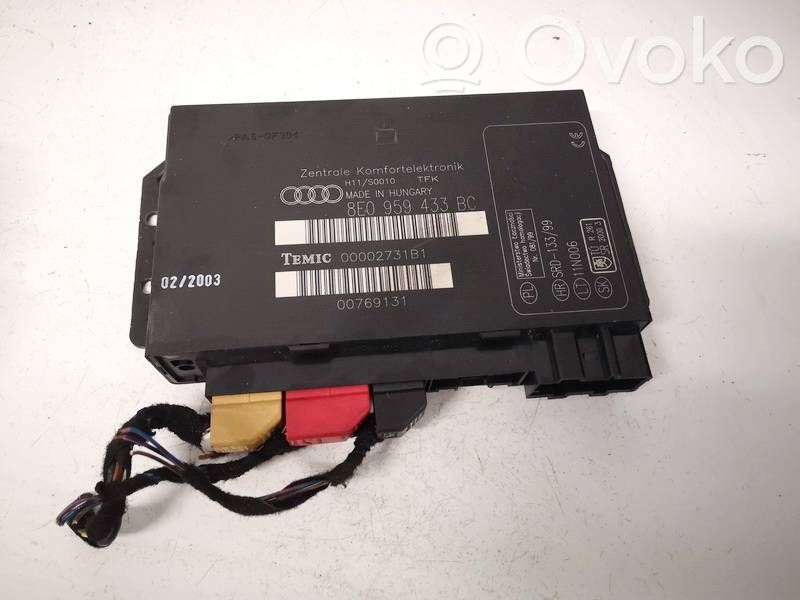 Audi A4 S4 B6 8E 8H Moduł / Sterownik komfortu 