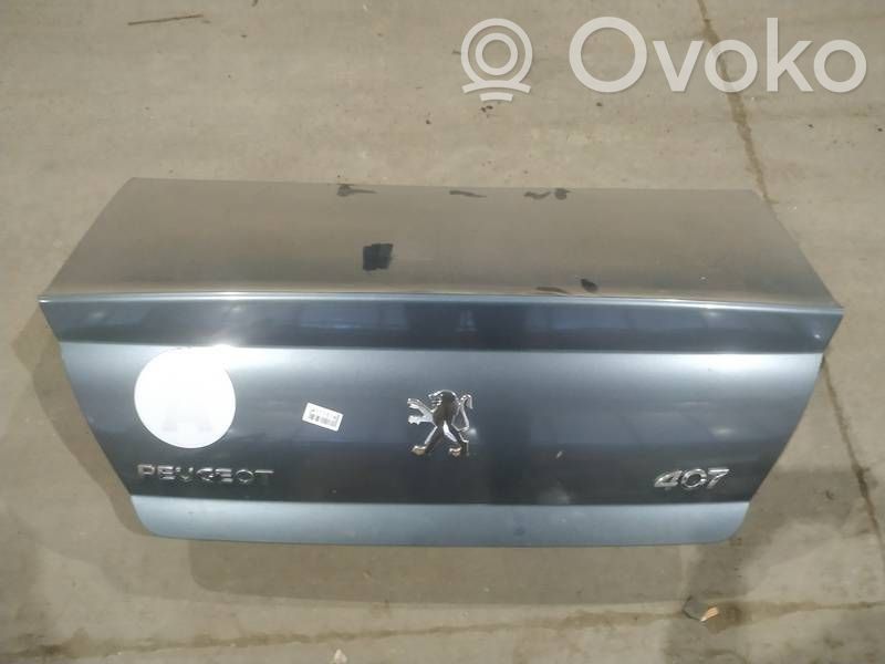 Peugeot 407 Couvercle de coffre 