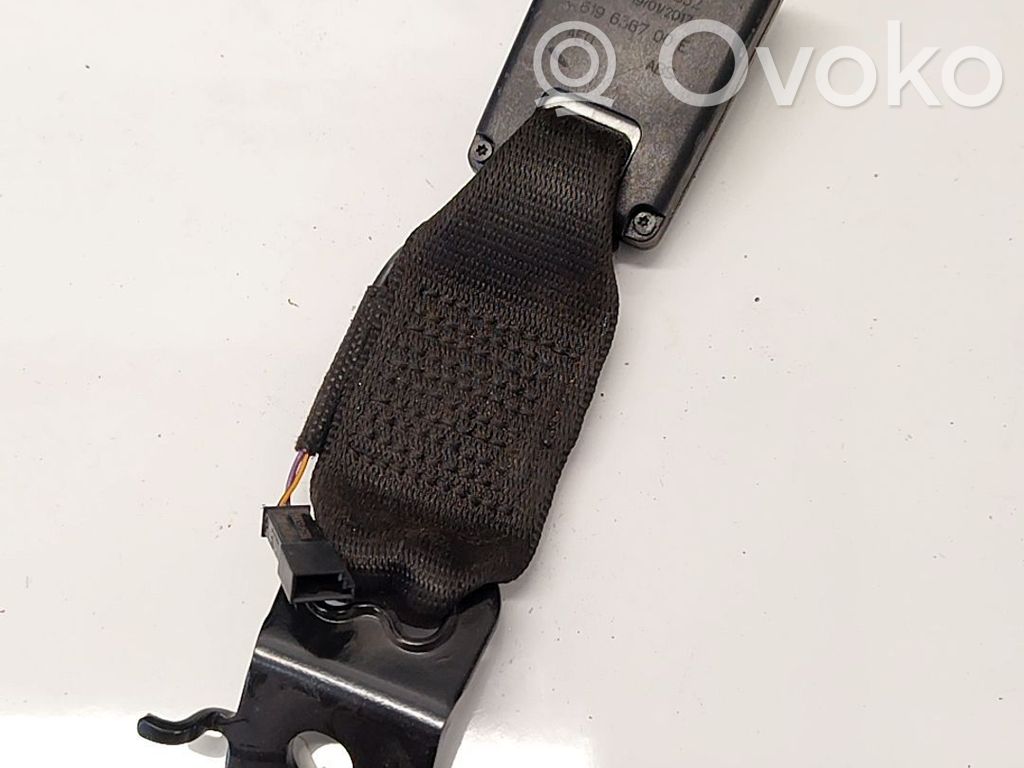 BMW 1 F20 F21 Fibbia della cintura di sicurezza posteriore