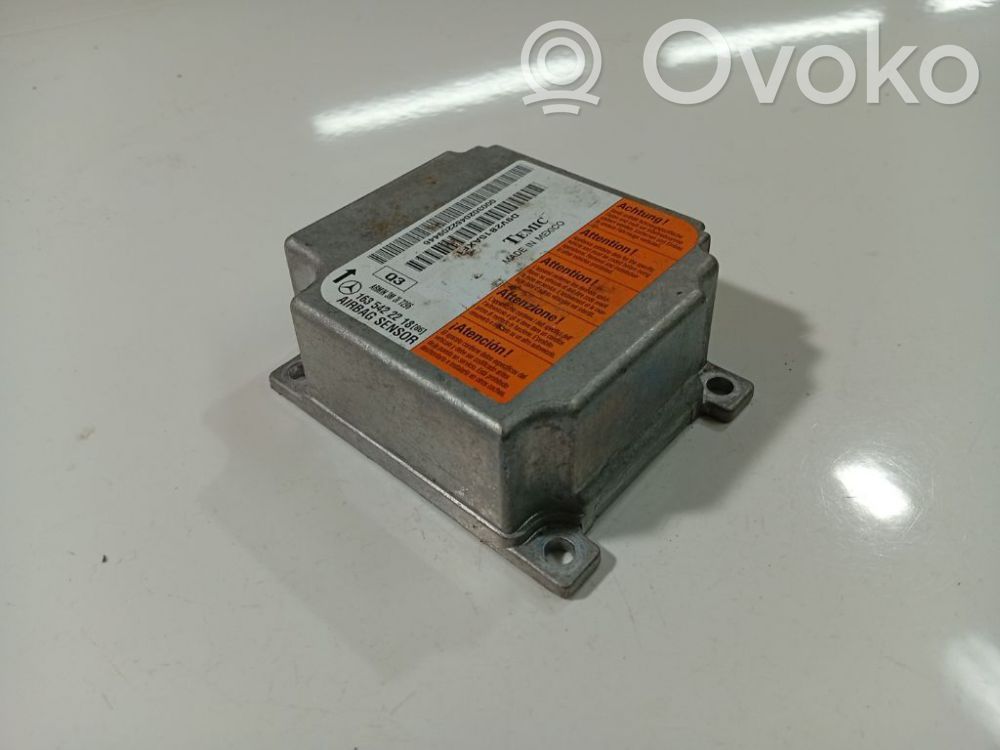 Mercedes-Benz ML W163 Centralina/modulo airbag