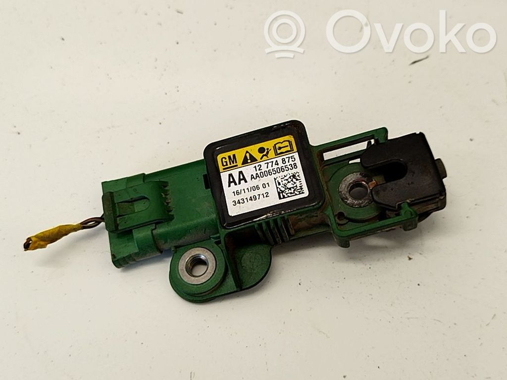 Sensor impacto/accidente para activar Airbag   12774875,AA006506538,12774875,AA006506538