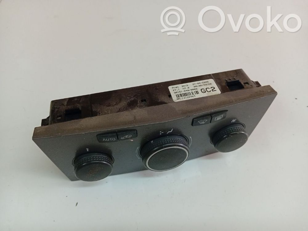 Opel Astra H Unitate control climatizare 