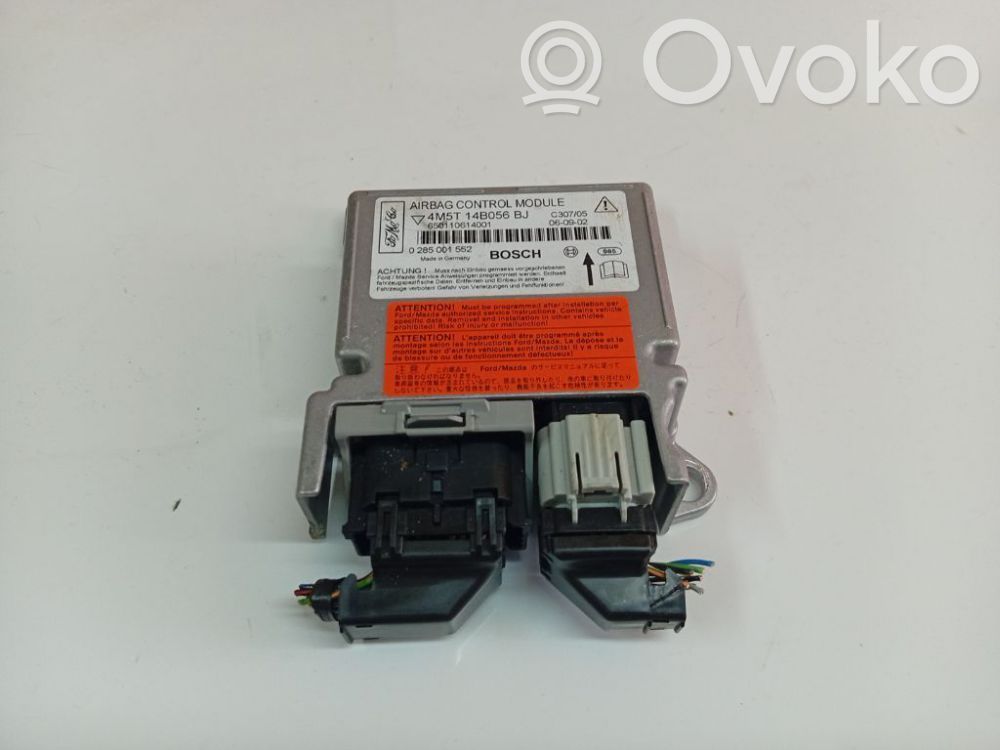 Centralina/modulo airbag   4M5T14B056BJ,0285001552,4M5T14B056BJ,650110614001