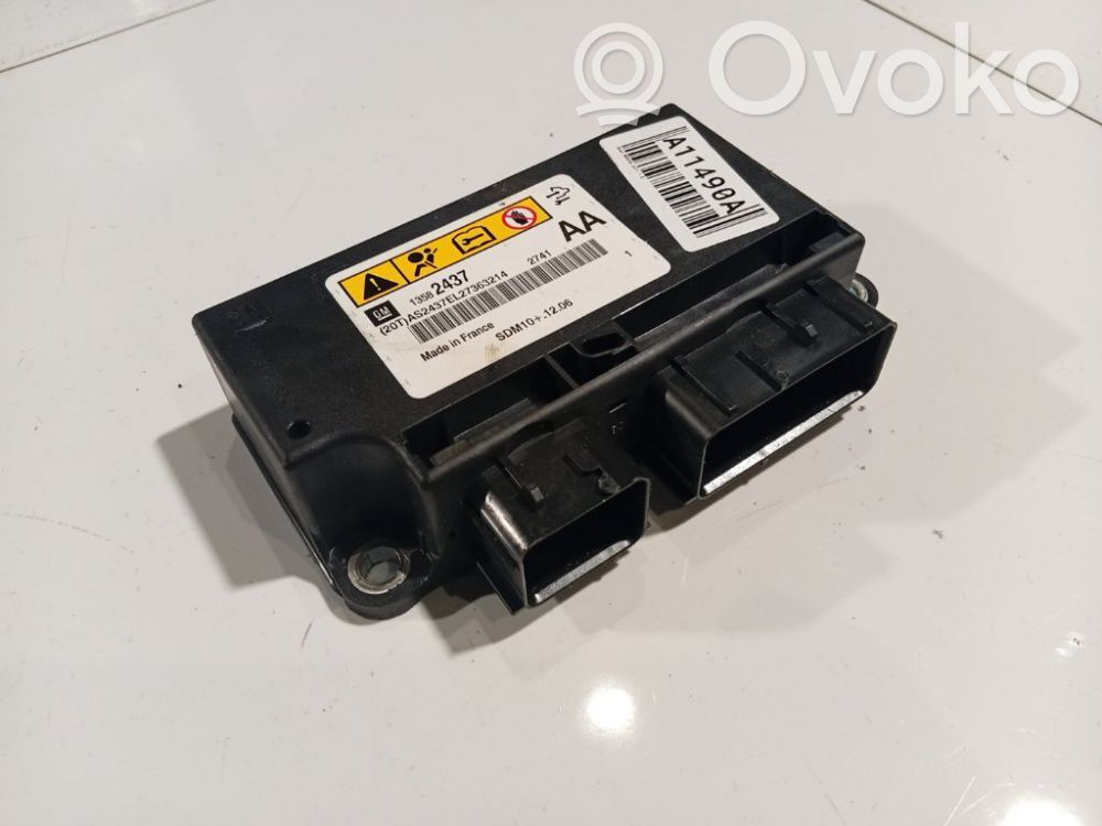 Opel Meriva B Unitate/modul de comandă airbaguri 