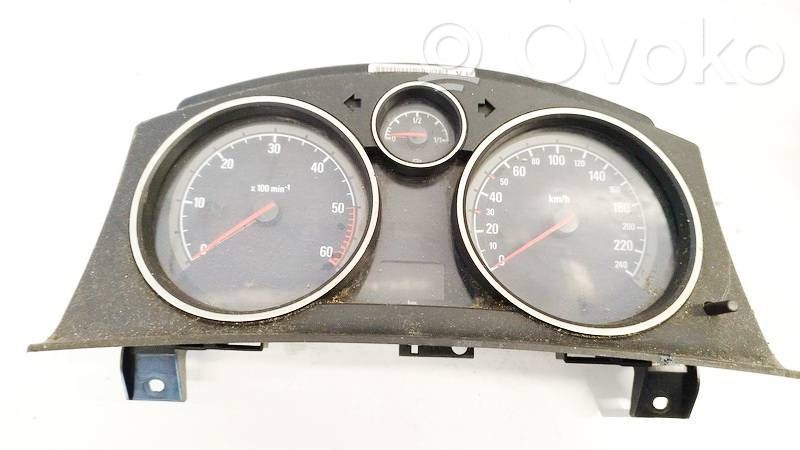 Opel Zafira B Tachimetro (quadro strumenti) 
