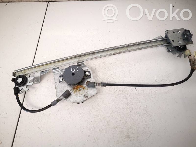 Regulador con motor de la ventanilla de la puerta corredera