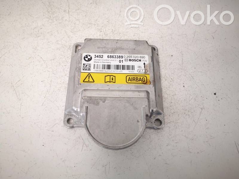 BMW 3 F30 F35 F31 Centralina/modulo airbag 