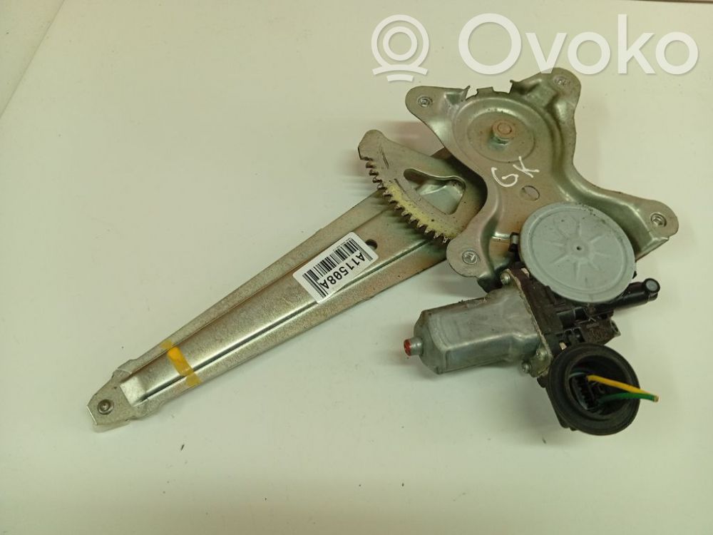 Regulador con motor de la ventanilla de la puerta corredera