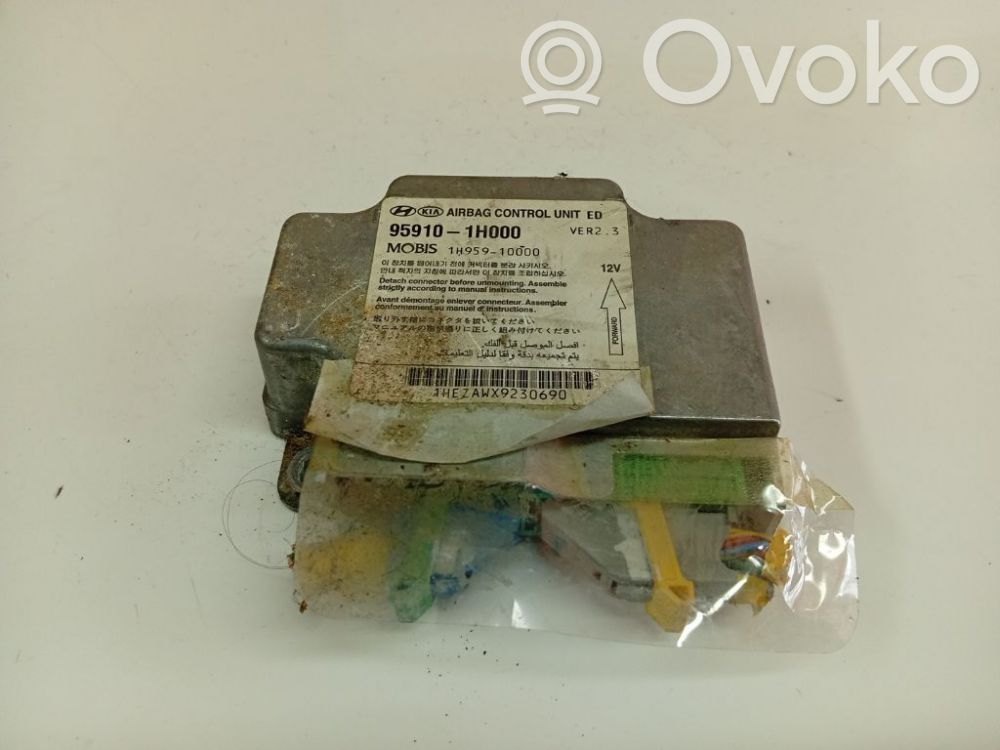 Unidad de control/módulo del Airbag   959101H000,1H95910000,959101H000