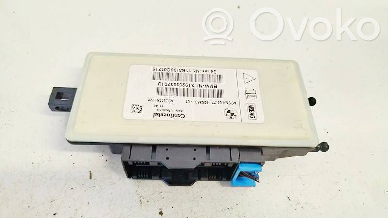 BMW 5 F10 F11 Unitate/modul de comandă airbaguri 