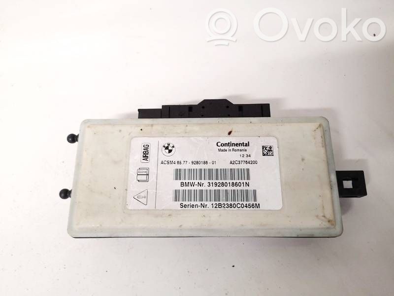 BMW 5 F10 F11 Centralina/modulo airbag