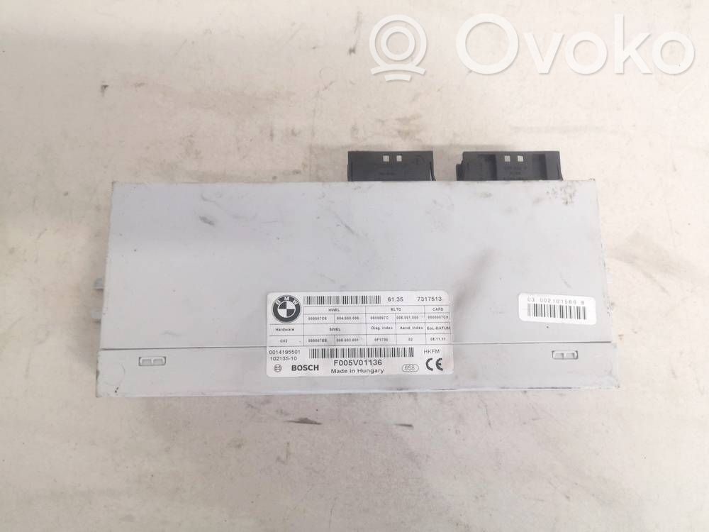 BMW 5 F10 F11 Autres unités de commande / modules