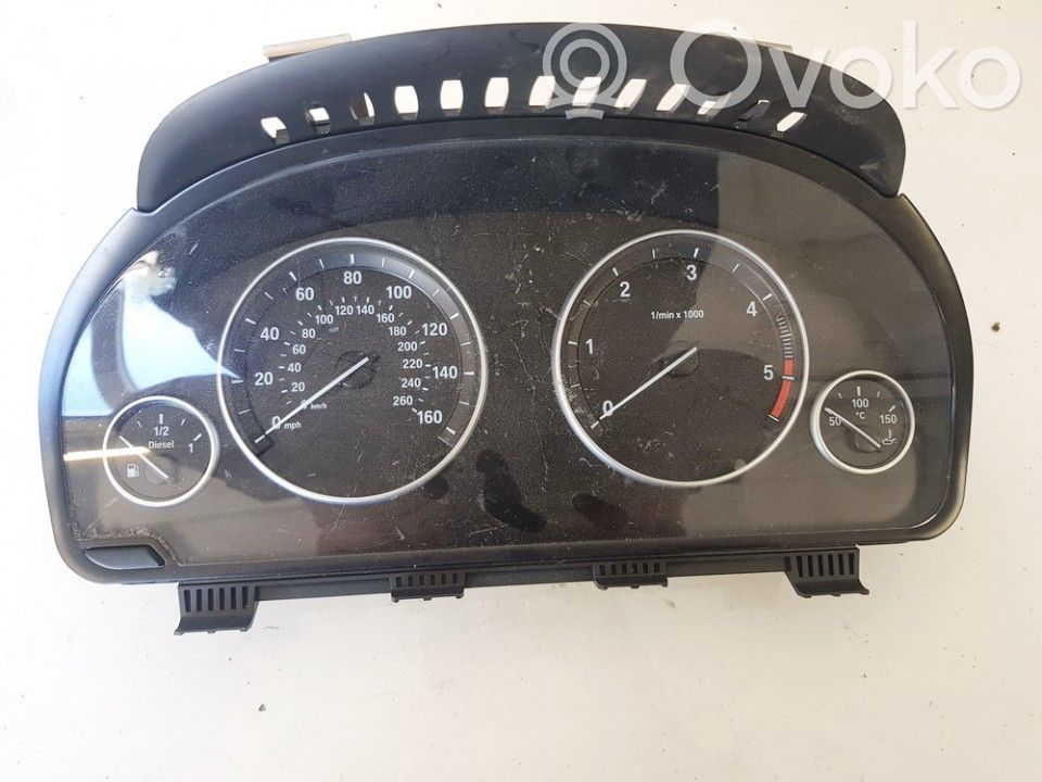 BMW 5 F10 F11 Vitezometru (grup de instrumente) 