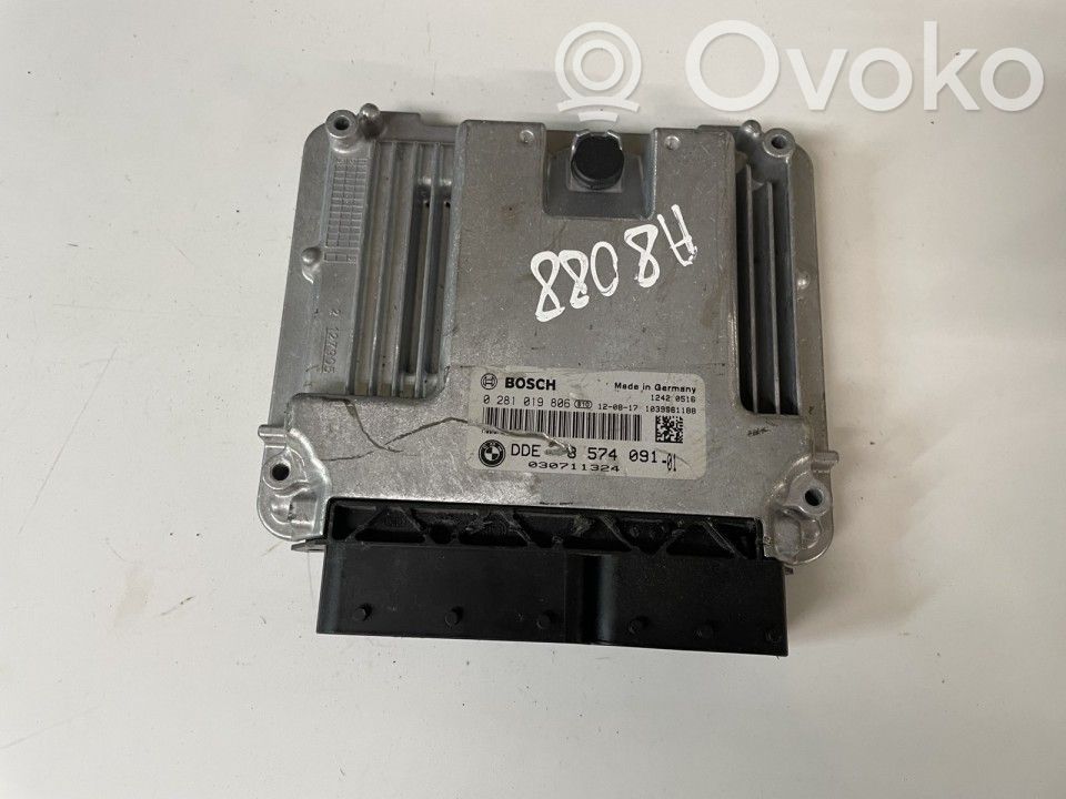 Engine control unit/module   8574091,0281019806,030711324,12420516,8574091,857409101