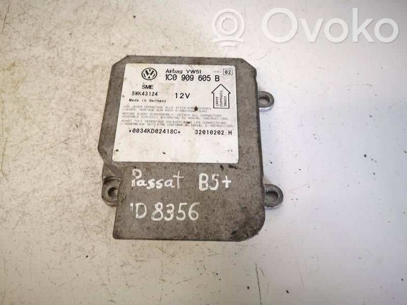 Volkswagen PASSAT B5.5 Unitate/modul de comandă airbaguri