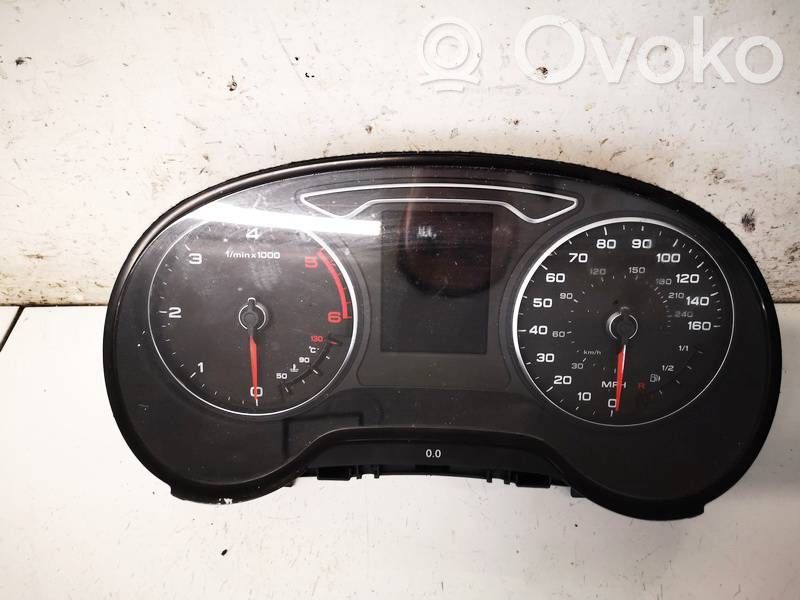 Audi A3 S3 8V Vitezometru (grup de instrumente) 