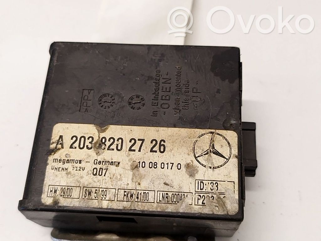 Mercedes-Benz S W220 Boîtier module alarme 