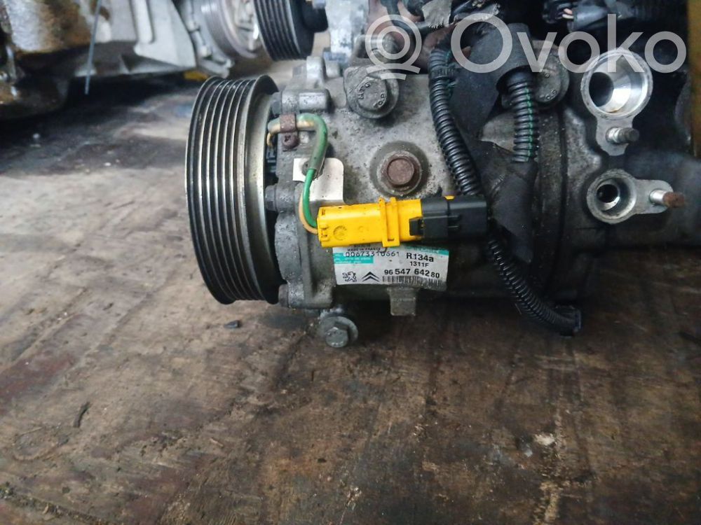 Peugeot 407 Compressore aria condizionata (A/C) (pompa)