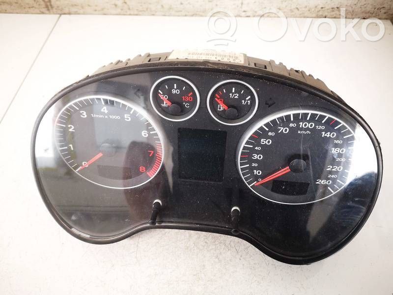 Audi A3 S3 8P Speedometer (instrument cluster) 