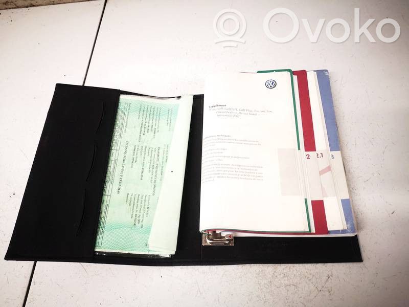 Volkswagen Golf V Libretto di servizio dei proprietari 