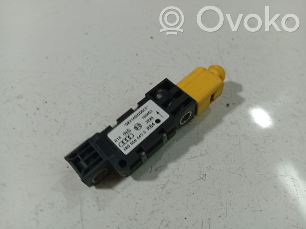 Audi A8 S8 D3 4E Airbagsensor Crashsensor Drucksensor 