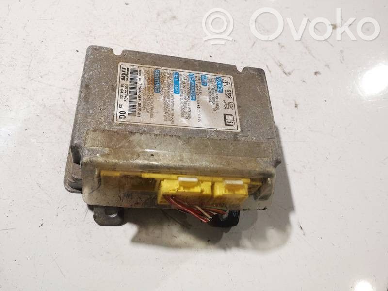 Toyota Avensis T250 Centralina/modulo airbag 