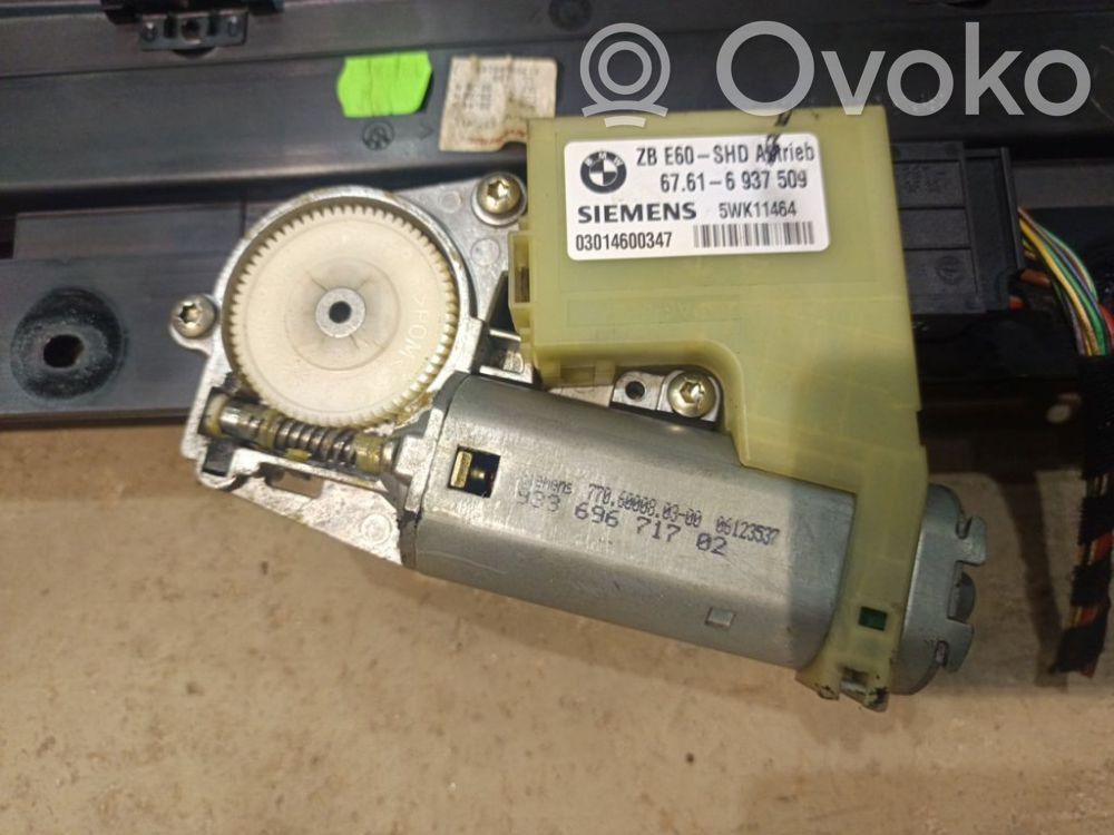 BMW 7 E65 E66 Moottori/käyttölaite 