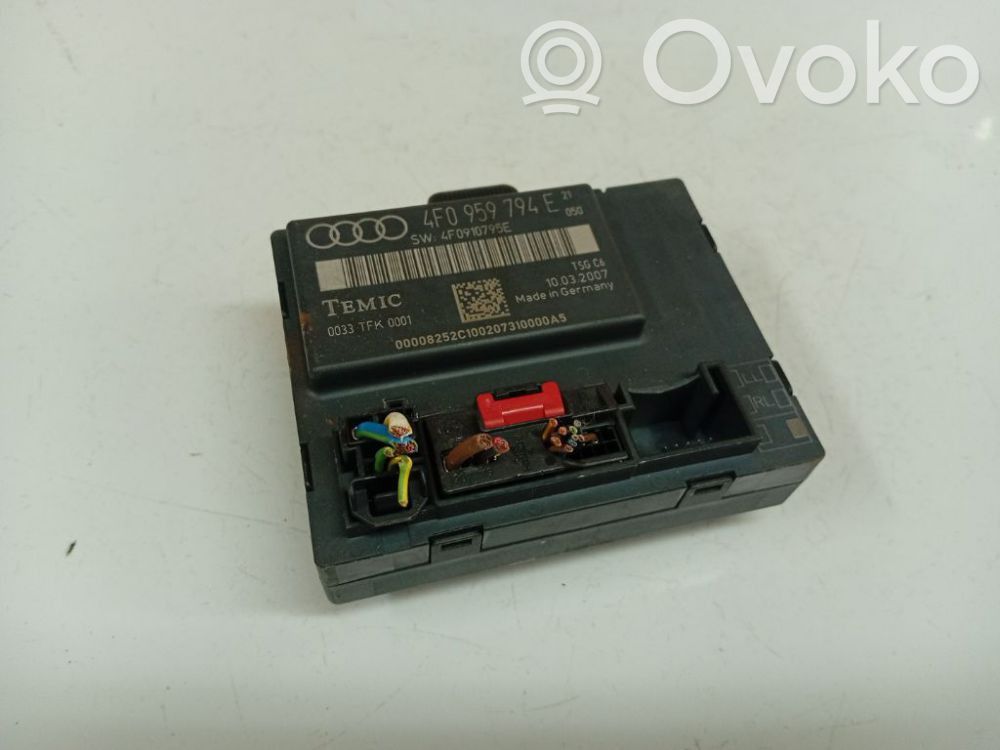 Audi A6 S6 C6 4F Sterownik / Moduł drzwi