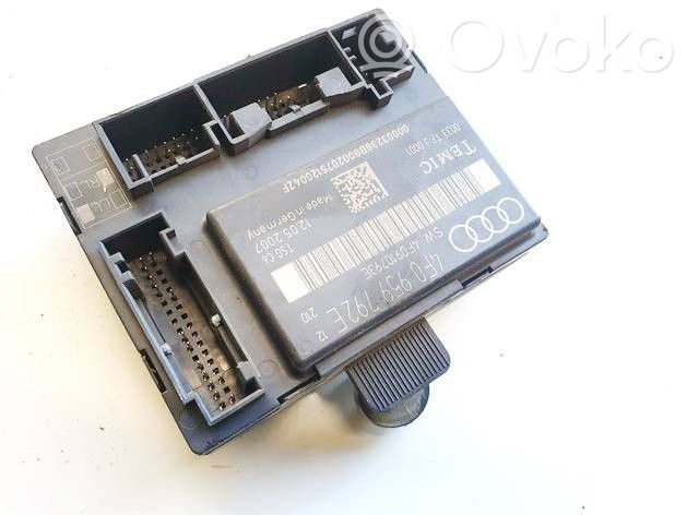 Audi A6 S6 C6 4F Unitate/modul comandă uși 