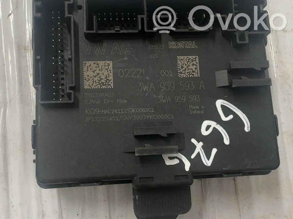 Volkswagen Crafter Unitate/modul comandă uși 