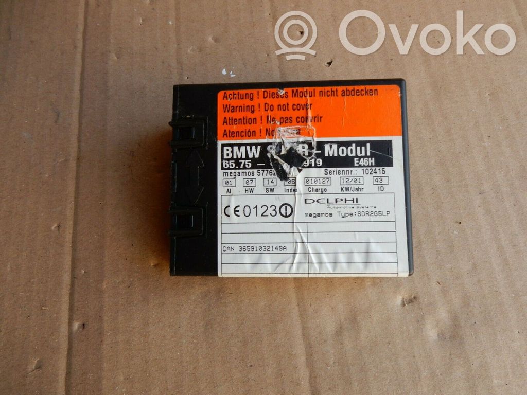 BMW 3 E46 Alarm relay 