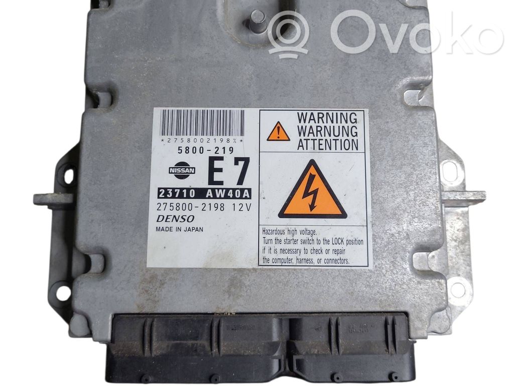 Engine control unit/module   23710AW40A