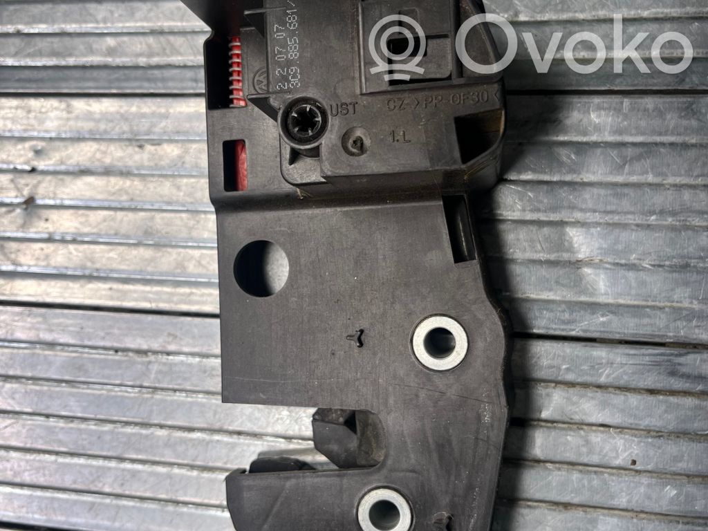 Volkswagen PASSAT B6 Gatillo de cierre del asiento trasero 