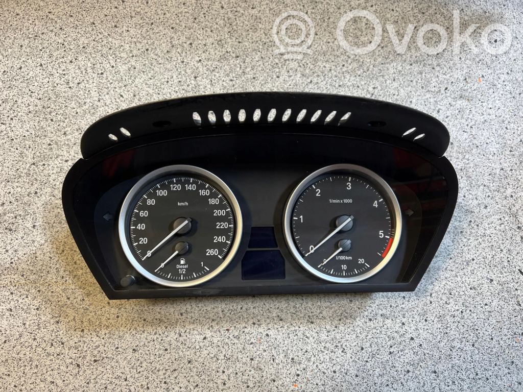 BMW X6 E71 Speedometer (instrument cluster) 