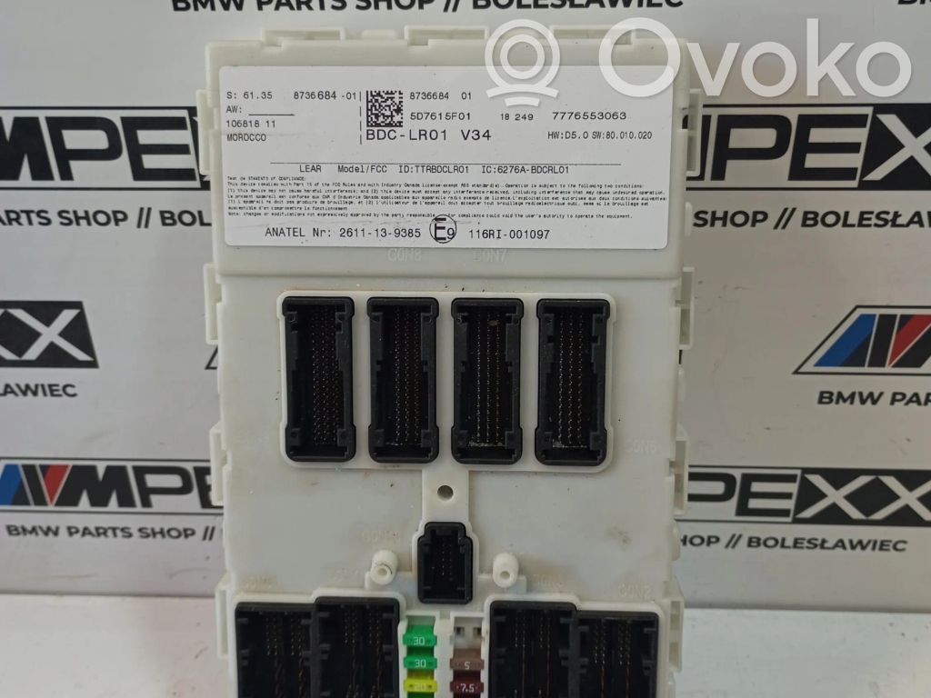 BMW X1 F48 F49 Moduł / Sterownik komfortu 