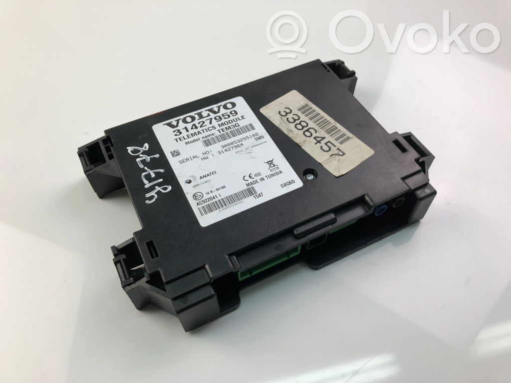 Other control units/modules   31427959