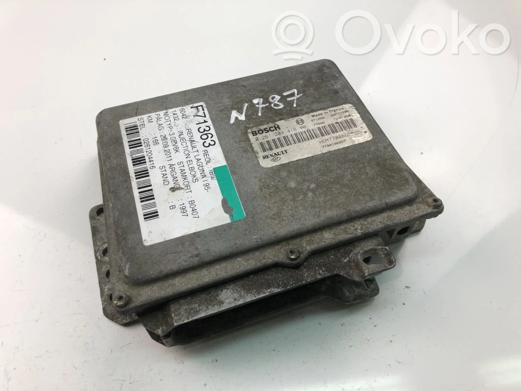 Renault Laguna I Engine control unit/module ECU 