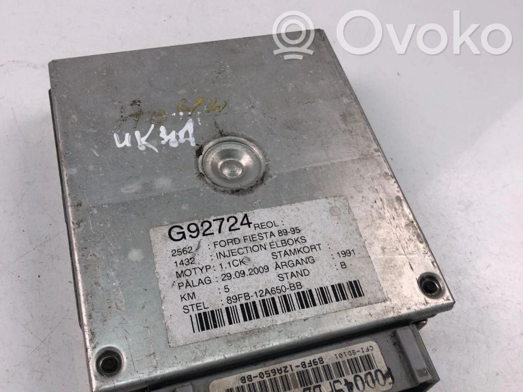 Ford Fiesta Engine control unit/module ECU 