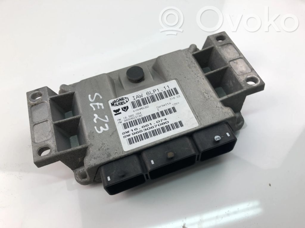 Engine control unit/module ECU   9653067080,9650623180
