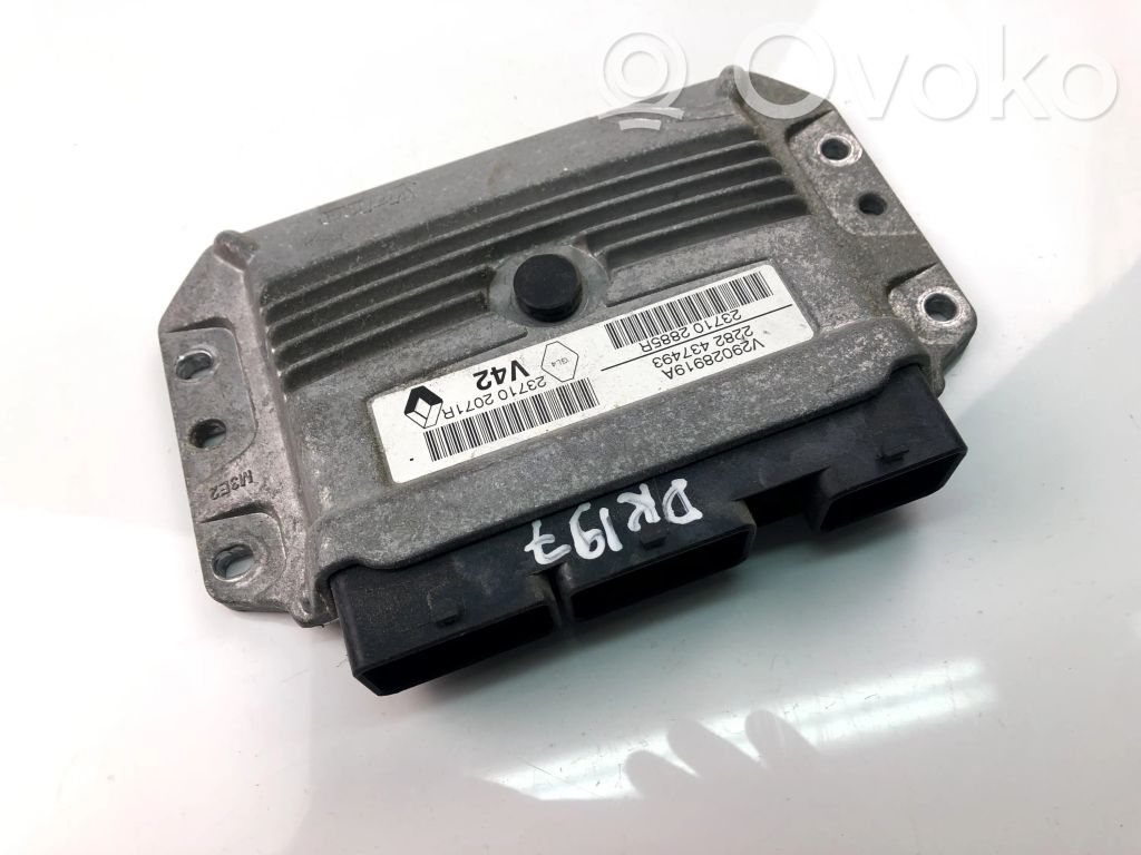 Renault Clio IV Engine control unit/module ECU 