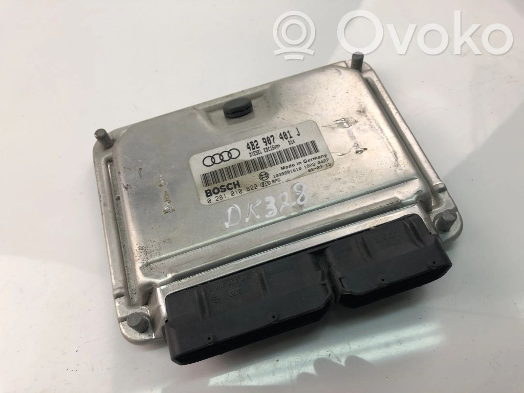 Audi A6 S6 C5 4B Unité de commande, module ECU de moteur 