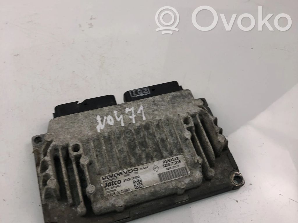Engine control unit/module ECU   8200775316,8200723117
