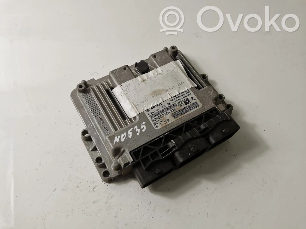 Peugeot 206+ Komputer / Sterownik ECU silnika 