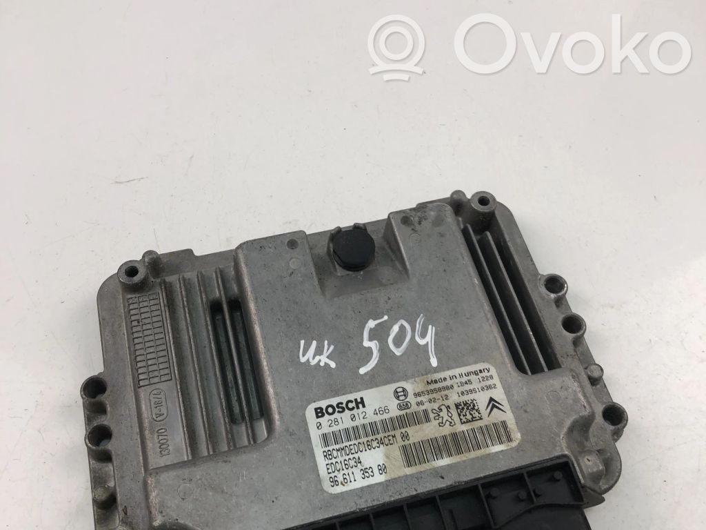Citroen Xsara Picasso Engine control unit/module ECU 