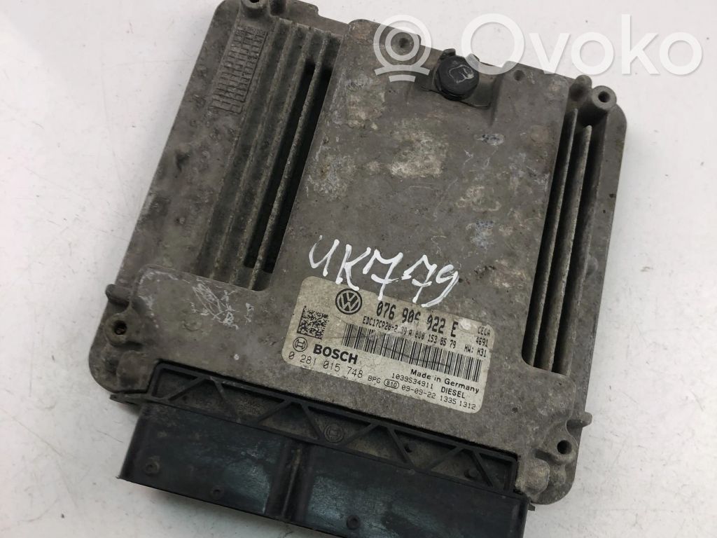 Volkswagen Crafter Engine control unit/module ECU 