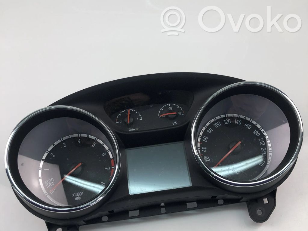 Opel Astra K Velocímetro (tablero de instrumentos) 