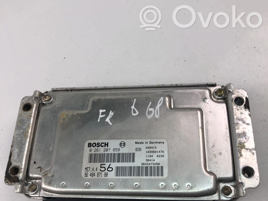 Peugeot 206 Engine control unit/module ECU 