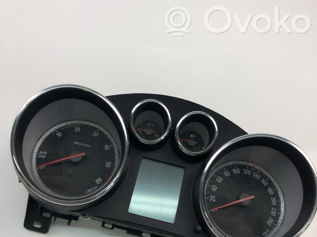 Opel Astra J Speedometer (instrument cluster) 