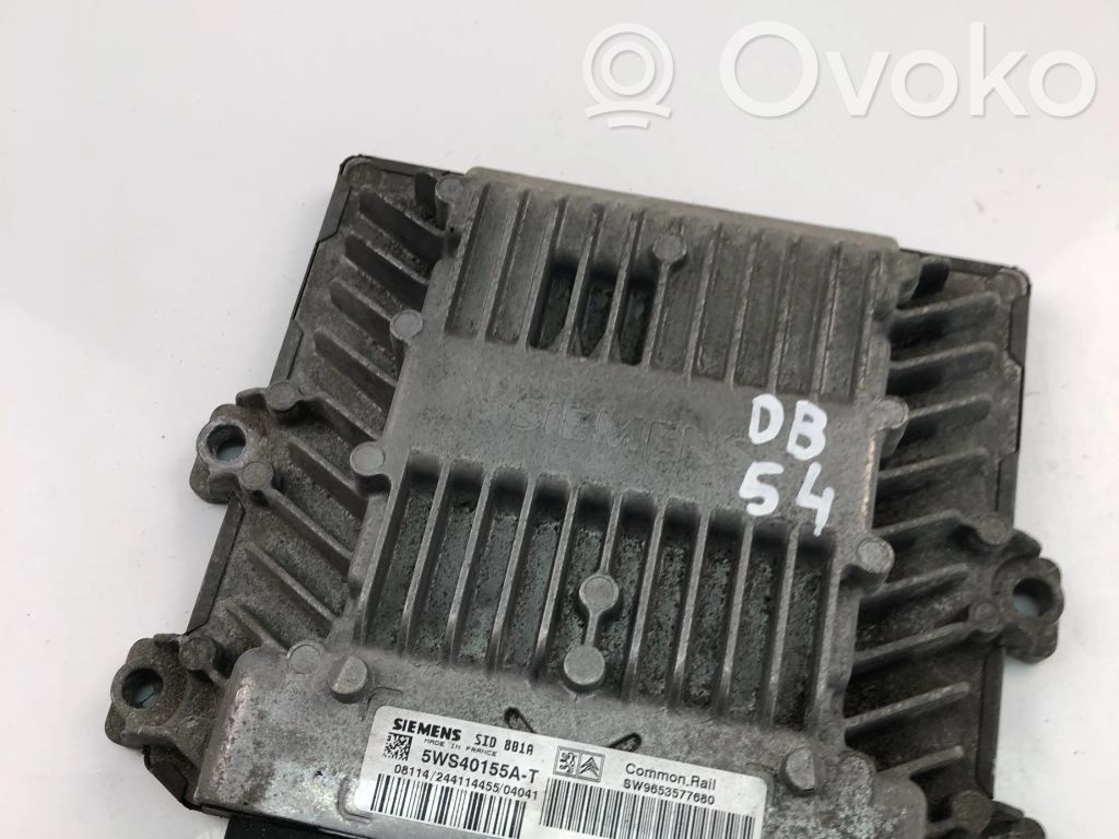Engine control unit/module ECU   9653577680,9647423380